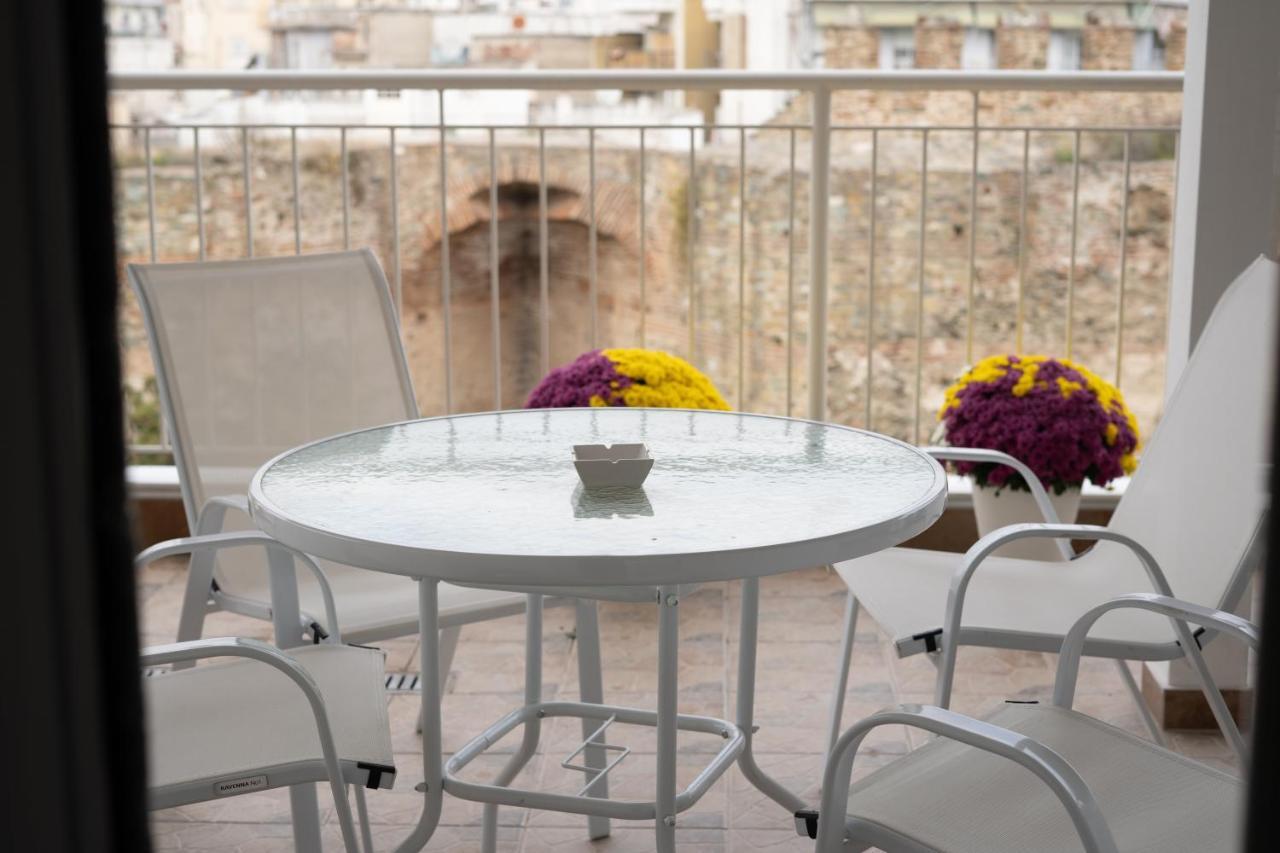 Appartement West Walls Sea View Studio A3 à Thessalonique Extérieur photo